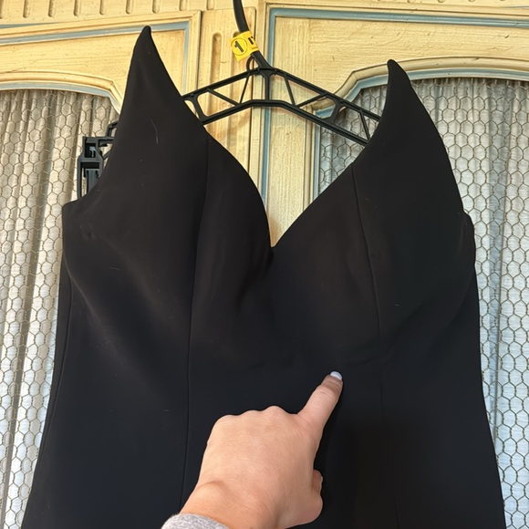 Monot black strapless interior corset dress size 4 - Picture 4 of 8